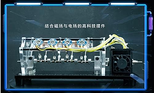 Electromagnet engine speed motor engine model can start the car engine v-type engine - (Speed(RPM): Four coil)