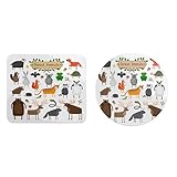 🔹 Design polyvalent : Le tapis de souris polyvalent présente une impression de surface visuellement attrayante qui non seulement améliore l'esthétique de votre bureau, mais sert également d'élément décoratif.