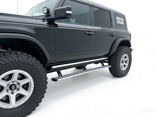 Estribos eléctricos con luces LED para Ford Bronco 4 puertas miniatura 4