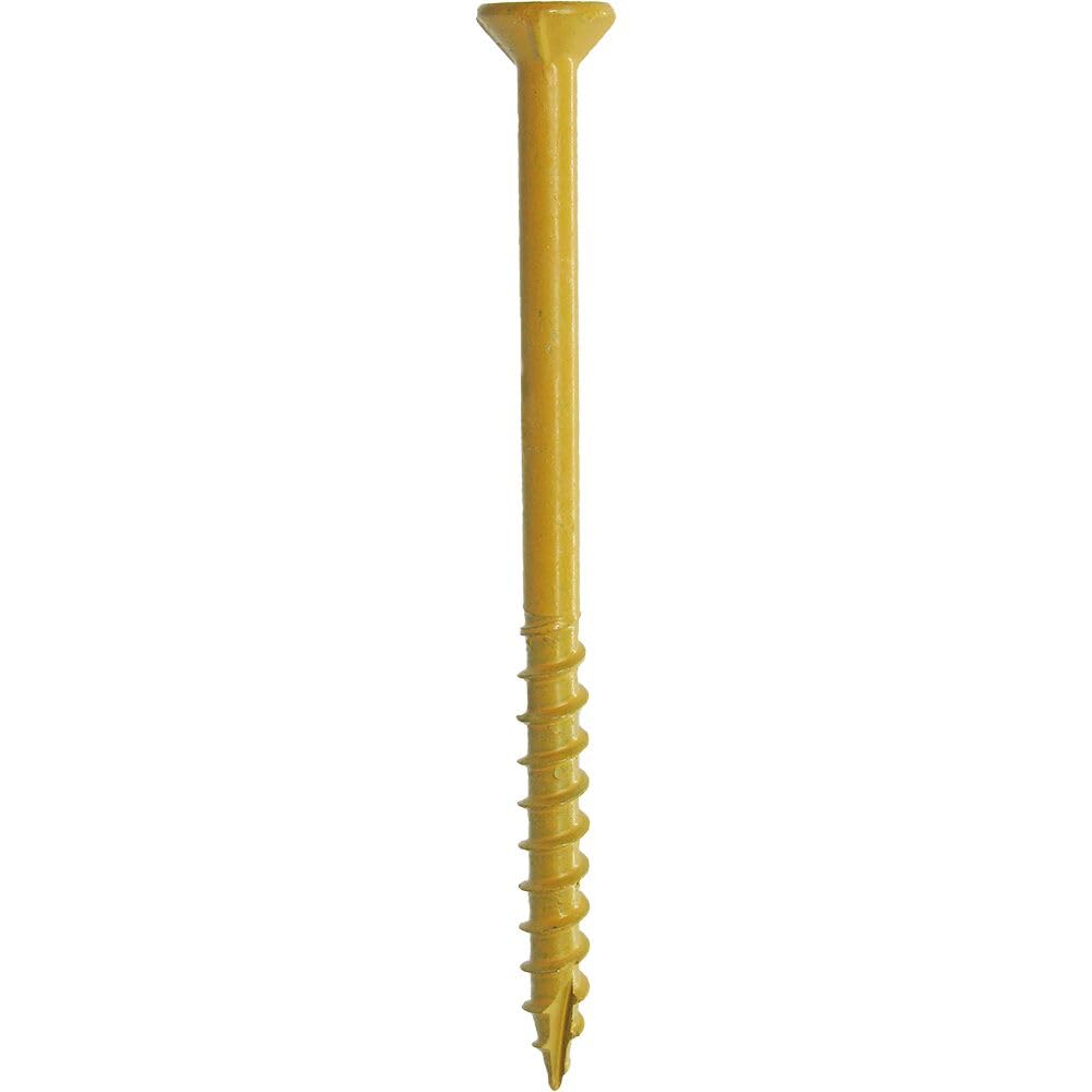 Grip-Rite L3STT5 PrimeGuard Plus #9 x 3 Wood to Wood Deck Screw, Tan, 5lb Box..