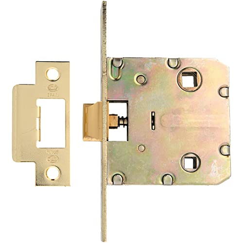 Amig - Model 2100 Door Handle for Wooden Doors from Passage to Bathroom Kitchen or Room, Tin-plated and Lacquered, 50/47 mm - Image 3