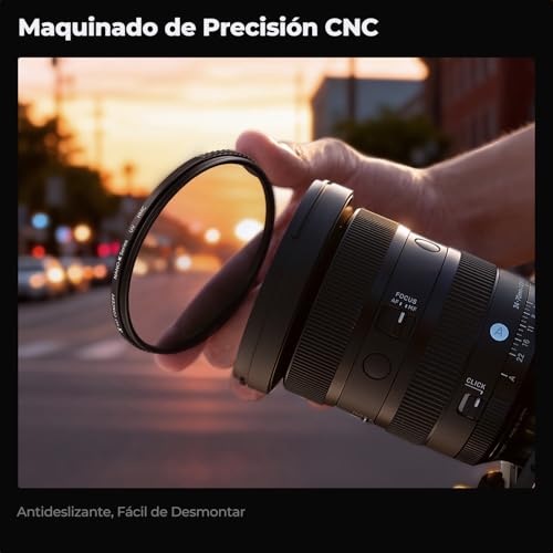 K&F CONCEPT Nano-Klear Filtro de Protección UV de Vidrio Óptico con Revestimiento Nano para Objetivo 40.5mm(Incluye Un Paño de Limpieza) - imagen 7