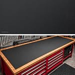 ONREVA Workbench Mat 24X60 Des pouces, EVA Tapis de travail en caoutchouc, Protégez votre haut de banc de travail, Pad de service lourd pour la boîte à outils Top, Table, Station d'outils, Cart de armoire roulant Mat de couverture, 60"X24" 5mm Épaisseur