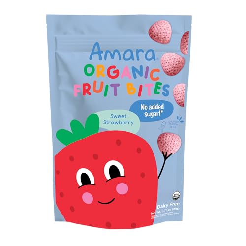 AMARA Organic Sweet Strawberry Fruit Bites 0.75 OZ