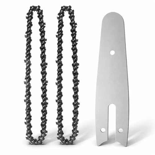 Topolenashop Lama e Barra Motosega 8” + 2 Catene 45