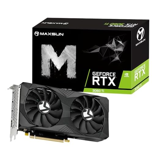 maxsun Placa de vídeo GeForce RTX 3060 Ti iCraft OC Edtion 8G Vidoe Gaming Computer Graphics Cards para jogos Copmputer PC PCI Express 4.0 x16 HDMI 2.1 GPU (GDDR6 8G)