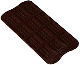 Design rettangolare: lo stampo ha un design rettangolare, perfetto per creare cioccolatini di forma quadrata o rettangolare