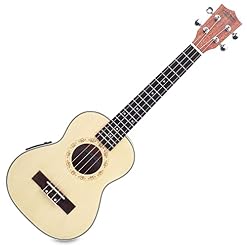 Classic Cantabile UT-260PU S 26″ » ukulélé ténor avec lecteur de son - Les Beatles, Paul McCartney, John Lennon, RIngo Starr, George Harrison