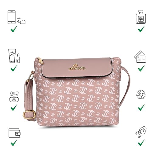 Image of Lavie Women's Mono LL Rio Flap Crossbody Sling Bag | Ladies Purse Handbag | Gift for Women