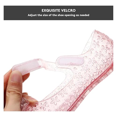 Girls Sweet Dot Bow Princess Sandals Shoes Mary Jane Jelly Shoes Kid's Flat for Toddler/Little Kid3