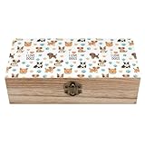 Désencombrement : Cette boîte en bois peut contenir tous vos petits souvenirs importants, photos, lettres, cadeaux, bagues, cartes, thé, objets artisanaux et bijoux. Elle s'ouvre et se ferme facilement, gardant votre espace propre, organisé et sans encombrement.