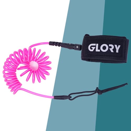 SUP-Leash Glory Boards, SUP Safety Leash (Pink)