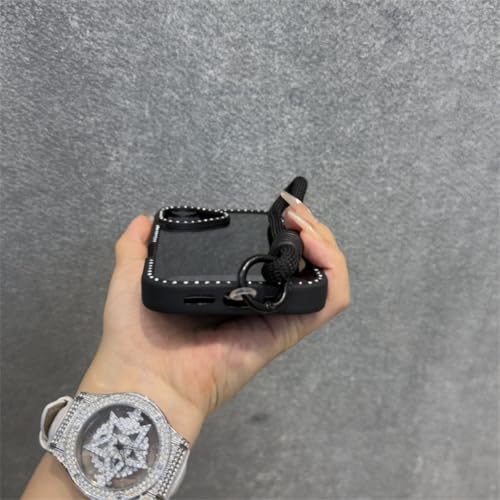Coque antichoc rose pour iPhone 11 avec cordon de transport