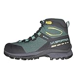 La Sportiva Botas de senderismo impermeables TX Hike Mid GTX para mujer, Enebro/ralladura, 7.5-8