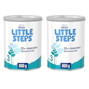 Little Steps 3 Flesvoeding Dreumesmelk, Vanaf 12 Maanden, 2 x 800 g