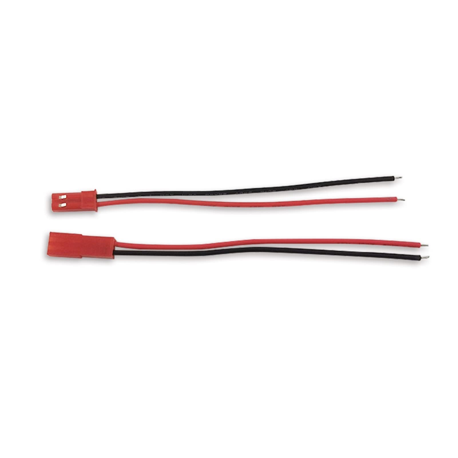 Adapter złącza drutu. JST-2P. Wtyczka męska i żeńska PROWADZONY Okablowanie anteny wiązki wiązki oświetleniowej 100/150 / 200mm