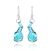 Bleek2Sheek Murano Inspired Glass Twist Earrings