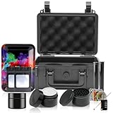 Kyrgyzst Smell Proof Box - Lock Box with Odor Proof Lid, Discreet, Child & Robust, Multi-use for Home, Travel, Camping (Multicolor)