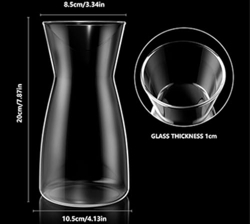 Glass Vase 20cm Clear - Elegant Modern Flower Vase for Living Room, Home Office Decor, Wedding Centerpiece | Handmade Decorative Vase with Gold Rim, Premium Quality - Cosy Home Interiors Glass Vase 20cm Clear - Elegant Modern Flower Vase for Living Room, Home Office Decor, Wedding Centerpiece | Handmade Decorative Vase with Gold Rim, Premium Quality - Image 5