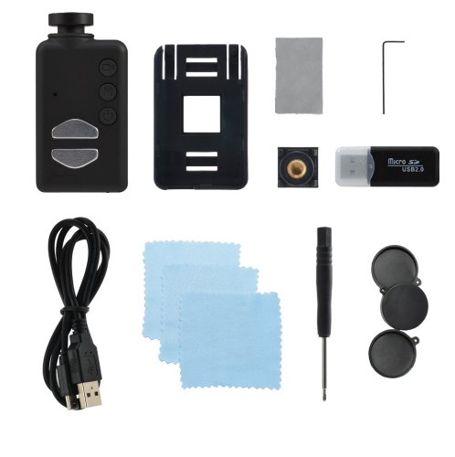 Wide Angle Mobius ActionCam HD Camera (V3 / 820 mAh / Lens C2 / No Memory)