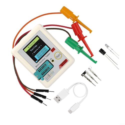 Testeur de transistor NPN PNP capacimètre et diode pour circuits - 3