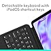 Logitech Combo Touch iPad Pro 13-inch (M4) (2024) Keyboard Case, Detachable Backlit-Midnight Black + Crayon Digital Pencil USB-C Ports Featuring No Lag Pixel-Precision, and Dynamic Smart Tip -Silver