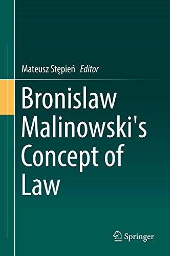 Télécharger Bronislaw Malinowski's Concept of Law (English Edition) PDF Ebook En Ligne
