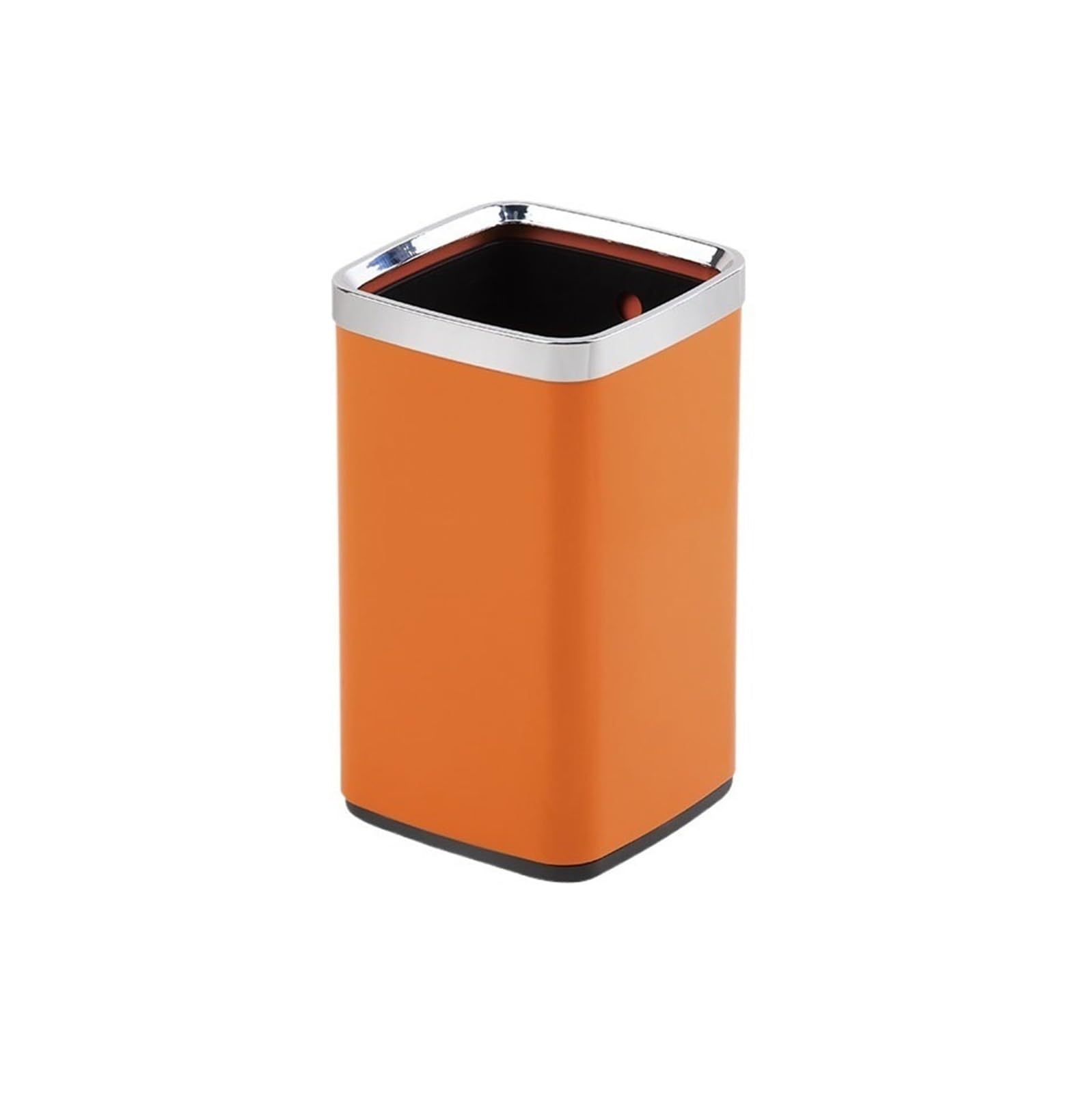 guiling-1986 Trash Can Bathroom and office trash cans Garbage Can(Orange)