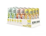 Aura Bora, Citrus Variety Pack Herbal Sparkling Water, 12 oz Can (Pack of 18), 0 Calories, 0 Sugar, 0 Sodium, Non-GMO