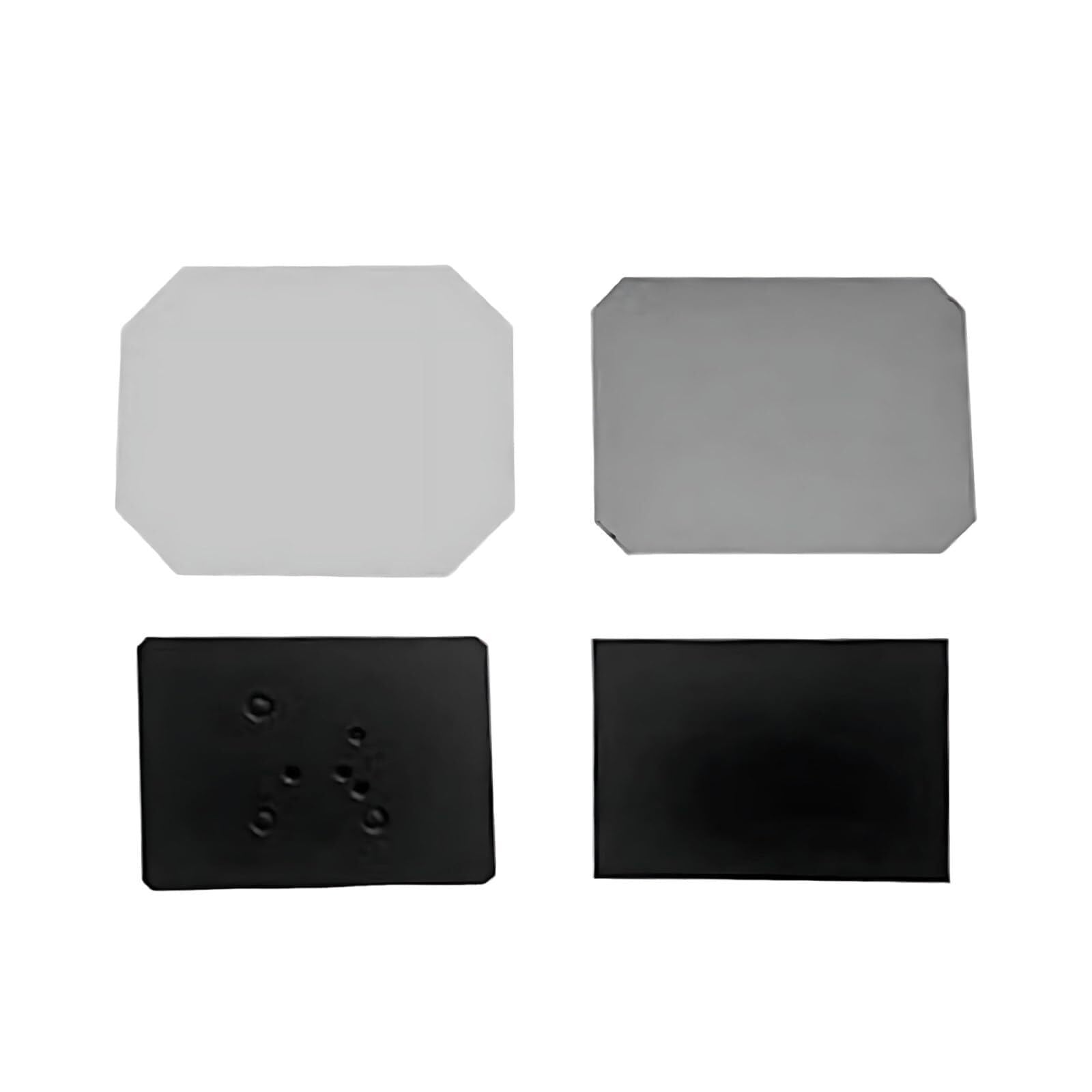 100/200/500/1000 Zestawów Materiały Kartonowe Kwadratowe Materiały Magnetyczne Odpowiednie Do Fotomagnesów Na Lodówkę 2,1x 3,15 Cala/2,56x 3,54 Cala DIY Magnesy Na Lodówkę(200sets,65x90mm)