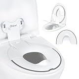 Photo Gallery orzbow pieghevole riduttore wc bambini, portatile adattatore wc per bambini con barriera per l urina, universale riduttore wc con ventosa, lunghezza regolabile, facile da installare, bianco Photo Gallery orzbow pieghevole riduttore wc bambini, portatile adattatore wc per bambini con barriera per l urina, universale riduttore wc con ventosa, lunghezza regolabile, facile da installare, bianco