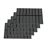 5Pcs Mini Solar Panels for Solar Power, 4V 260mA Mini Solar Panel Kit DIY Electric Toy Photovoltaic Cells Solar Epoxy Cell Charger 4.33'*3.15' (110mm*80mm)