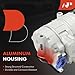 A-Premium Air Conditioner AC Compressor with Clutch Compatible with Porsche Cayenne 2017-2018 3.6L, Cayenne 2003-2006 4.5L, Cayenne 2008-2018 4.8L, Panamera 2017
