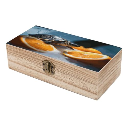 Boîte en bois rétro décoration originale pour un cadeau mémorable