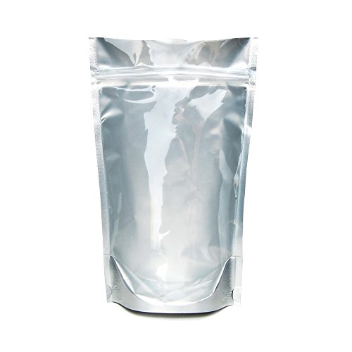 Bolsas de papel de aluminio Mylar de 4 x 6.5 herméticas para conservar alimentos 500 uds