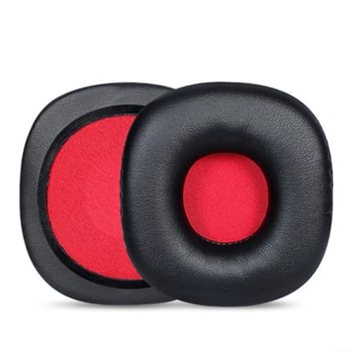 Almohadillas para auriculares Sony NWZ WH303 NWZ WH505 de repuesto de cuero acolchado con acolchado de espuma para mejorar la experiencia auditiva (negro)