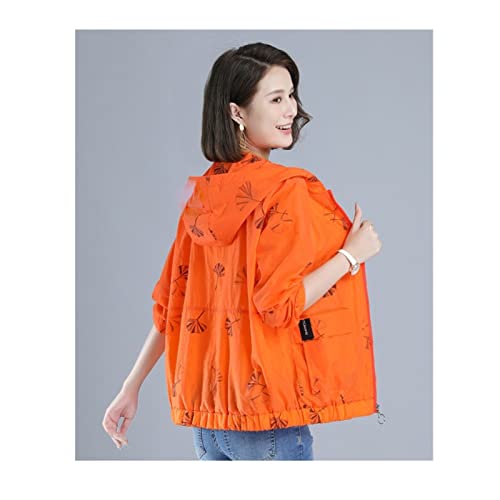 Veste anti-UV légère et respirante veste d'été mince à capuche pour femme