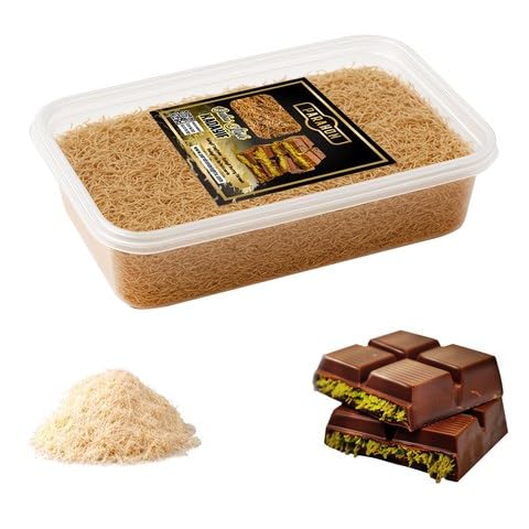 Dried & Chopped Kataifi Shredded Fillo Dough, Kurutulmus Kadayif Pastry Dough - Shredded Phyllo, Kunafa, Knafeh, Katifi (250g)