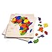 EKOPLAY’s Africa MAP Wooden Puzzle for Kids, 31 Piece Jigsaw Puzzle for School Kids, Learning Educational Toys Gifts for Boys Girls.
