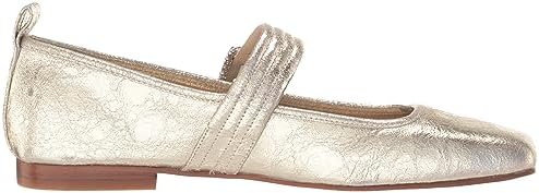 Dolce Vita Women's ARORA Ballet Flat, Platinum Distressed Leather, 13 | Image 5