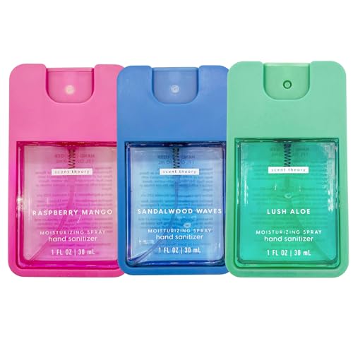 Scent Land Power Mist Hydrating Hand Sanitizer Spray | Summer Fun Trio, New 2025 (Summer Trio)