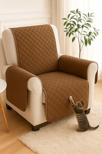 KAMACA Wende - Sesselschoner Sesselauflage Relaxsessel mit Armlehnen Sessel...