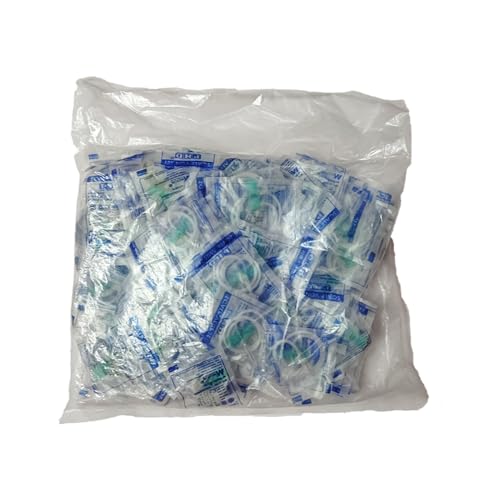 Image of Scalp Vein Set /Butterfly Needle Set | Sterile EO, Single Use Infusion Set | Soft Tubing, Color-Coded Wings | For Blood Collection, IV Infusion & Medical Use (21G (Green) - 100 Pieces)