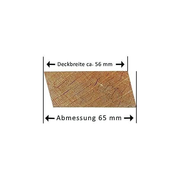 terrasso Rhombusleisten Fassadenverkleidung Sibirische Lärche – Fassadenprofil aus hart gewachsenem Fassadenholz für… – Bild 4