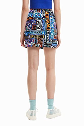 Desigual Women's Woman Woven Skirt Short2