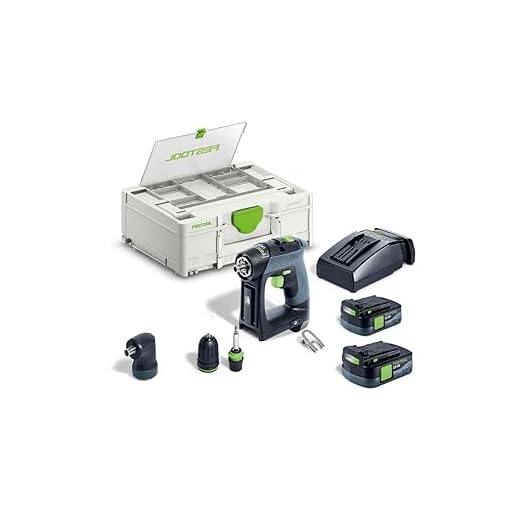 Festool CXS 12 Compact Cordless Drill Set