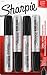 Sharpie 15661PP  King Size Permanent Marker, Chisel Tip, Black, 4-Count