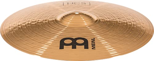 Meinl Cymbals 20” Crash-Ride – HCS Traditional Finish Bronze for Drum Set, Made in Germany, 2-Year Warranty (HCSB20CR) - Thumbnail 3