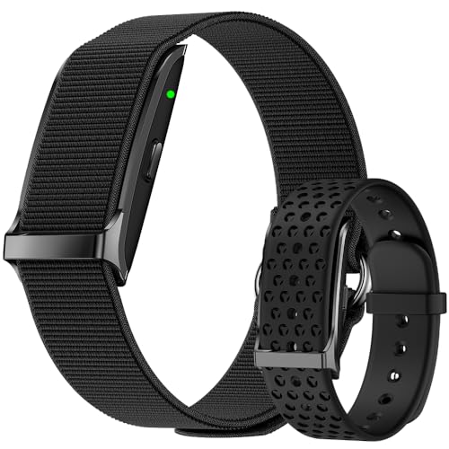 Smart Health Wristband for Men Women, Wearable Activity & Fitness Tracker with GPS, 100+ Sport Modes, Measuring Heart Rate, Health, Sleep, Stress, IP68 Waterproof Health Tracker with Free App, Black