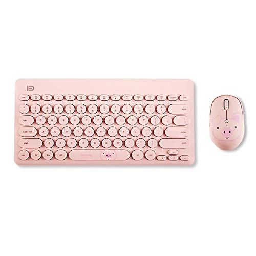 EMIGI EK6210 – Juego de teclado y mouse inalámbricos ligeros y silenciosos